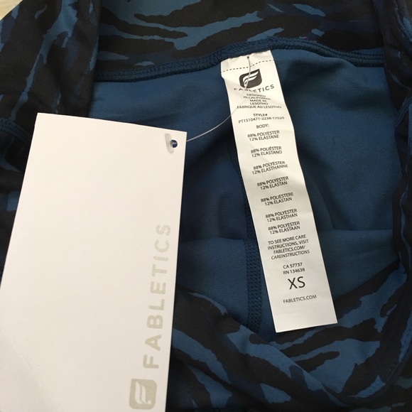 Fabletics Salar Leggings twilight tiger print XS - Picture 7 of 7